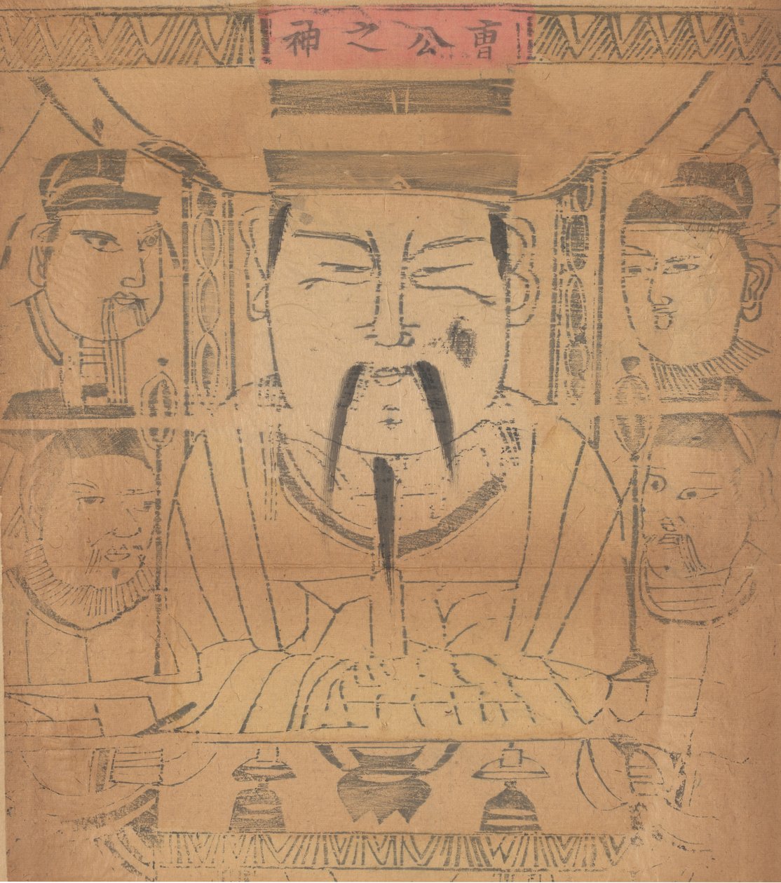One hundred thirty-five woodblock prints including New Year