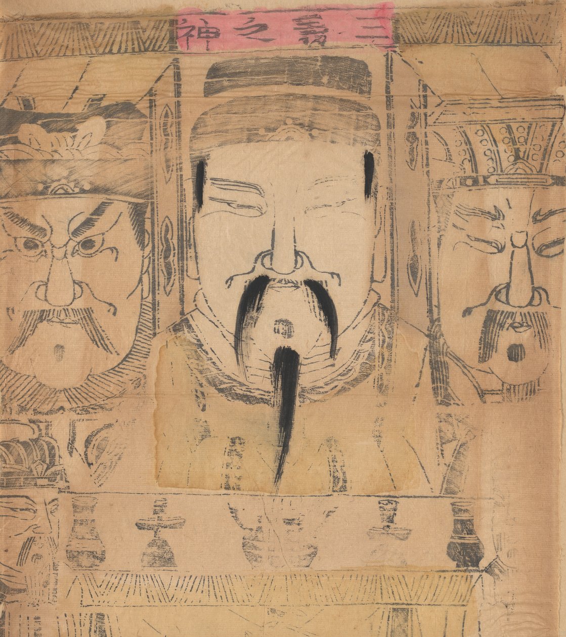 One hundred thirty-five woodblock prints including New Year