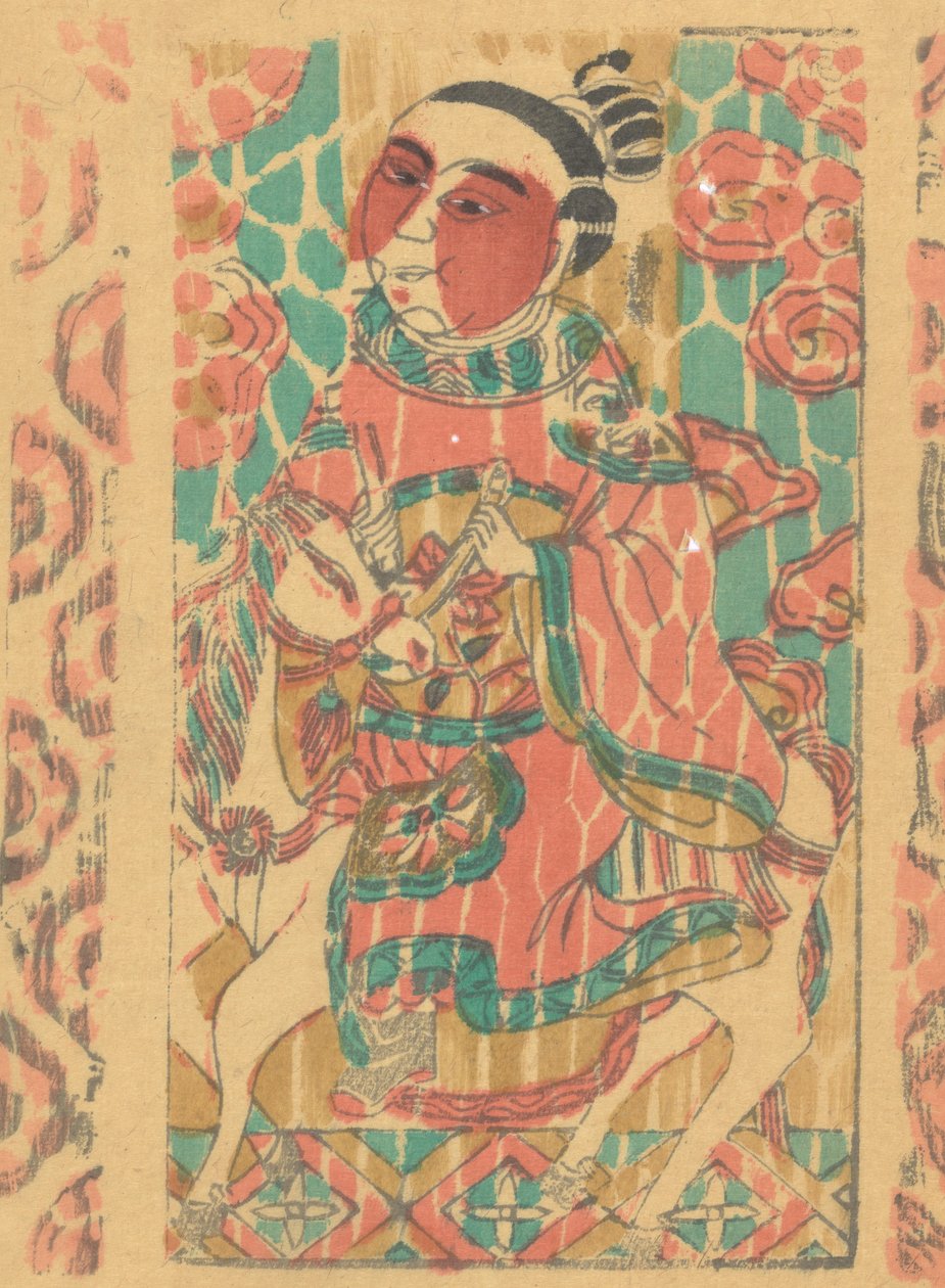 One hundred thirty-five woodblock prints including New Year