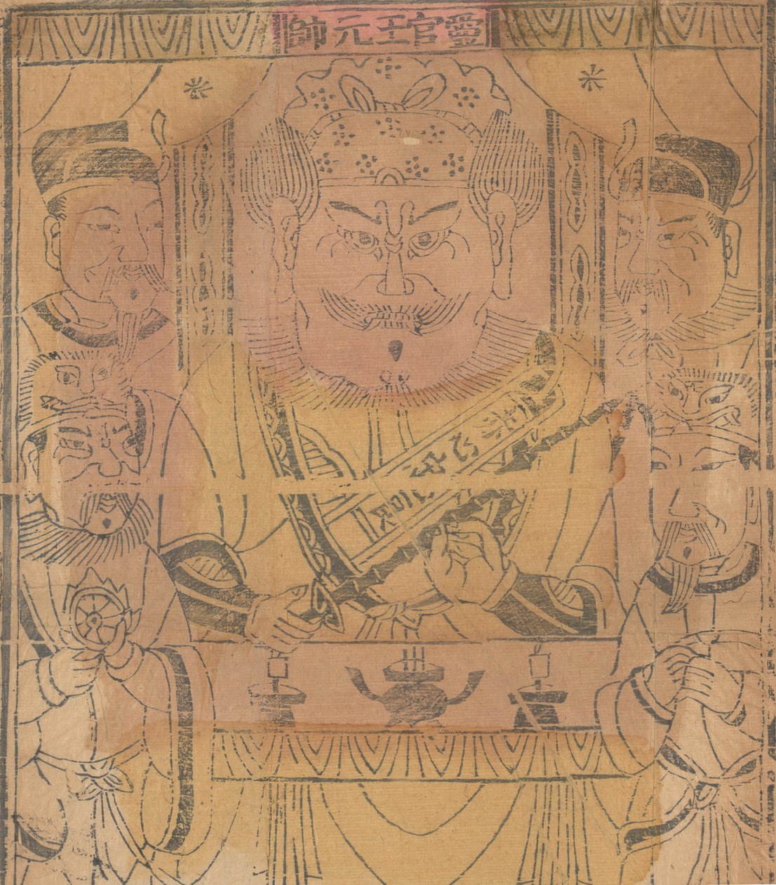 One hundred thirty-five woodblock prints including New Year