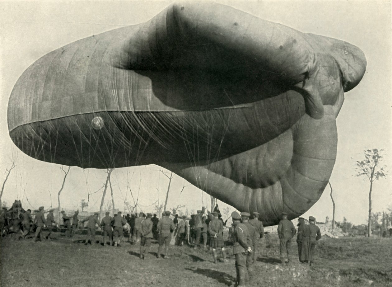 One of Our Observation Balloons by Unbekannt