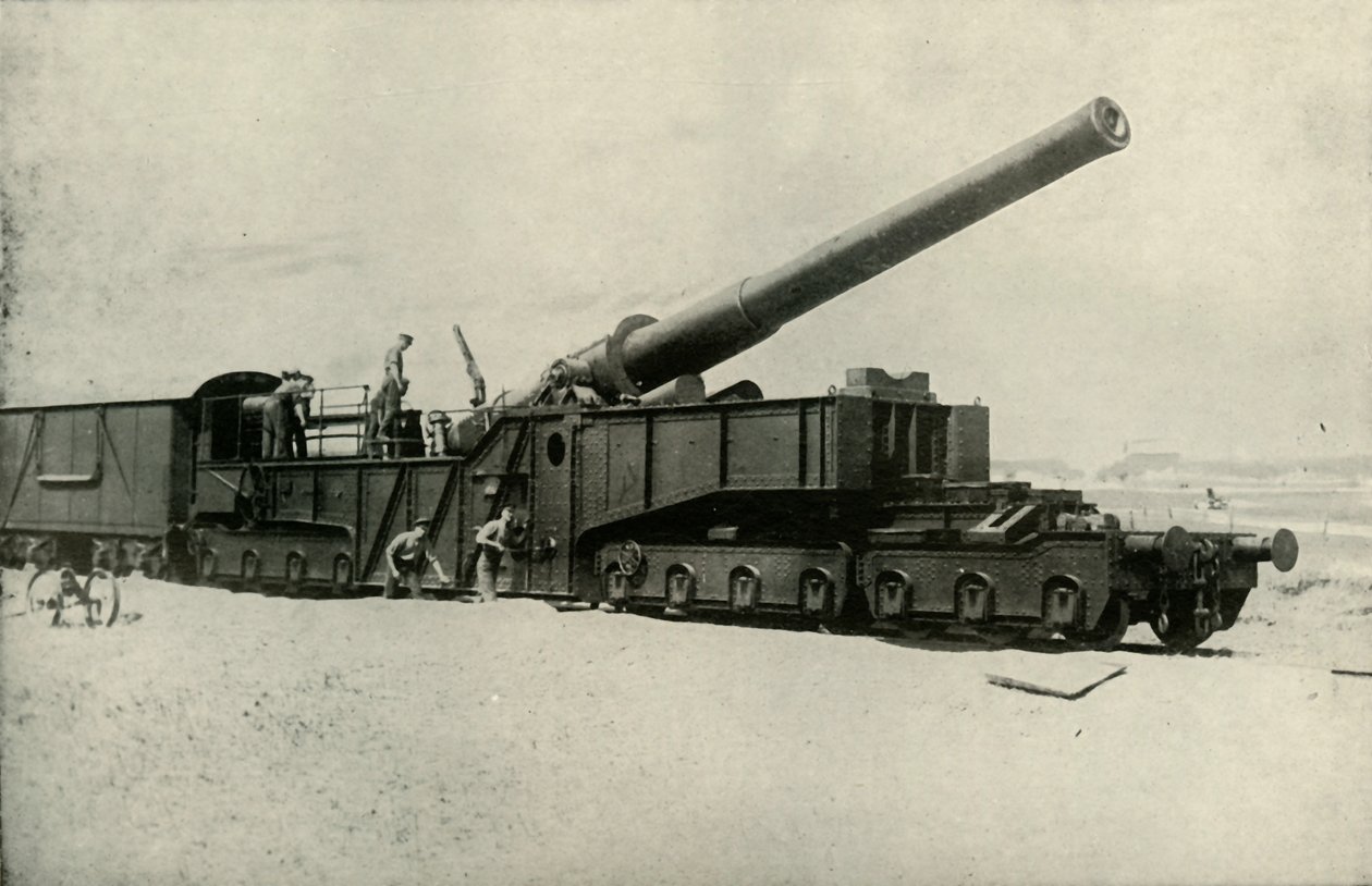 One of the Monster British Guns, 1919 by Unbekannt
