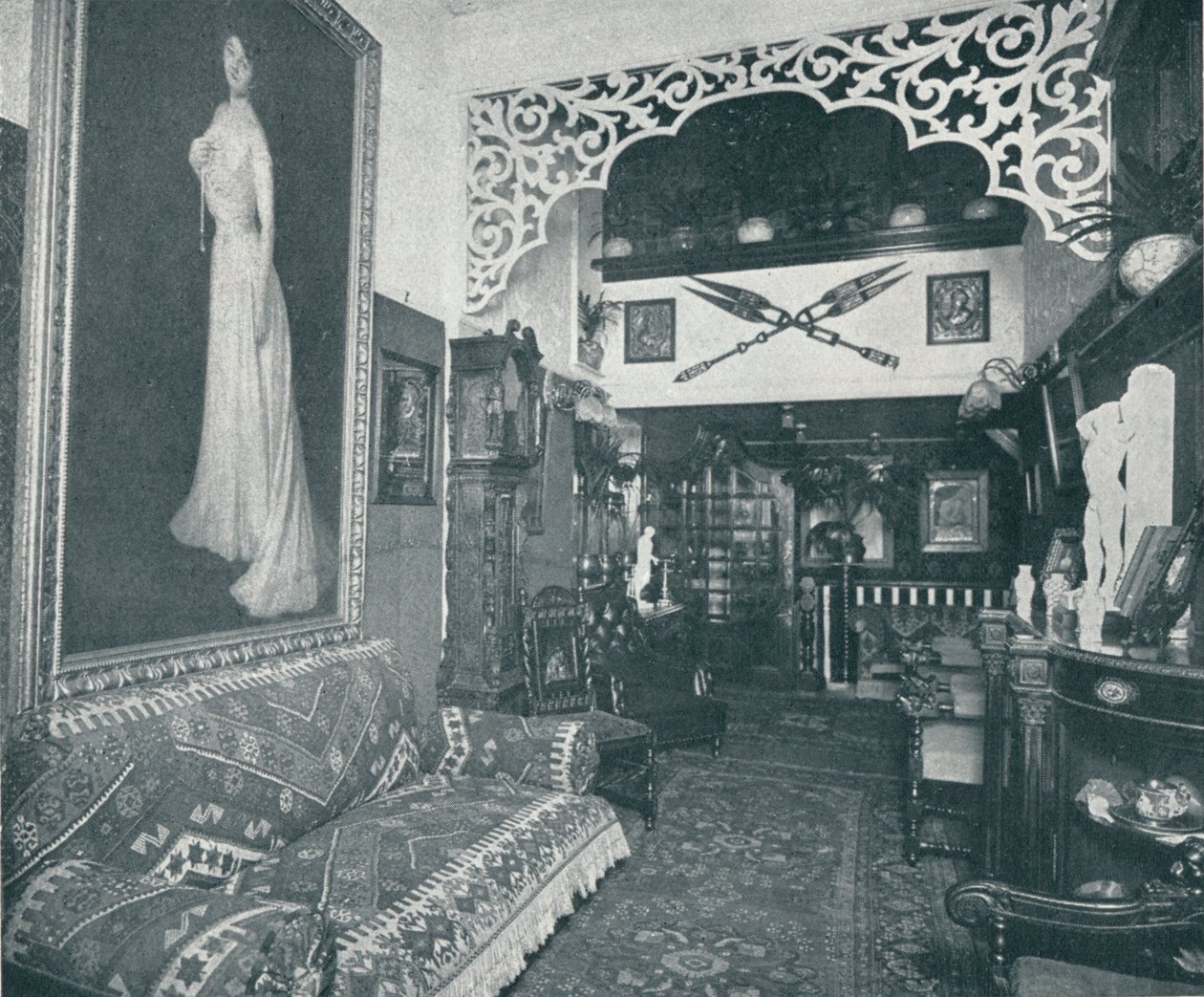 One of the Reception Rooms at the Sandow Institute by Unbekannt
