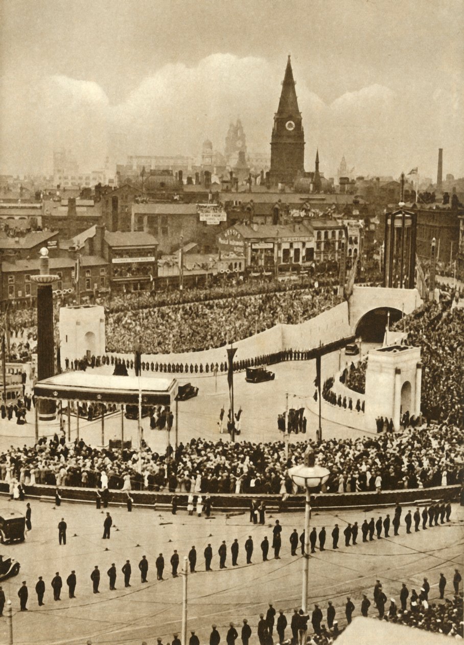 Opening of the Mersey Tunnel, Liverpool, 18 July 1934, 1935 by Unbekannt