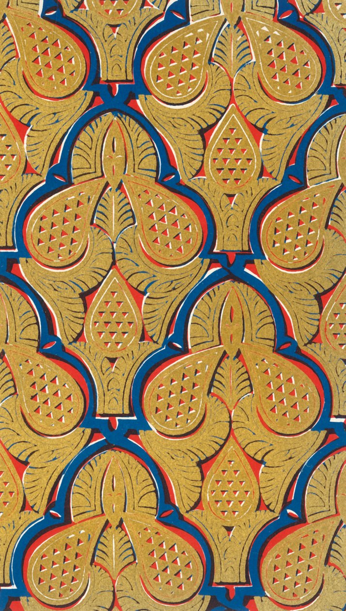 Ornaments in spandrils of arches, Hall of the Abencerrages, 1907 by Unbekannt
