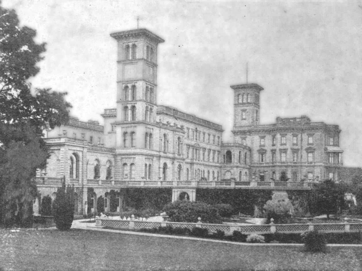 Osborne House at the Time of Victoria by Unbekannt