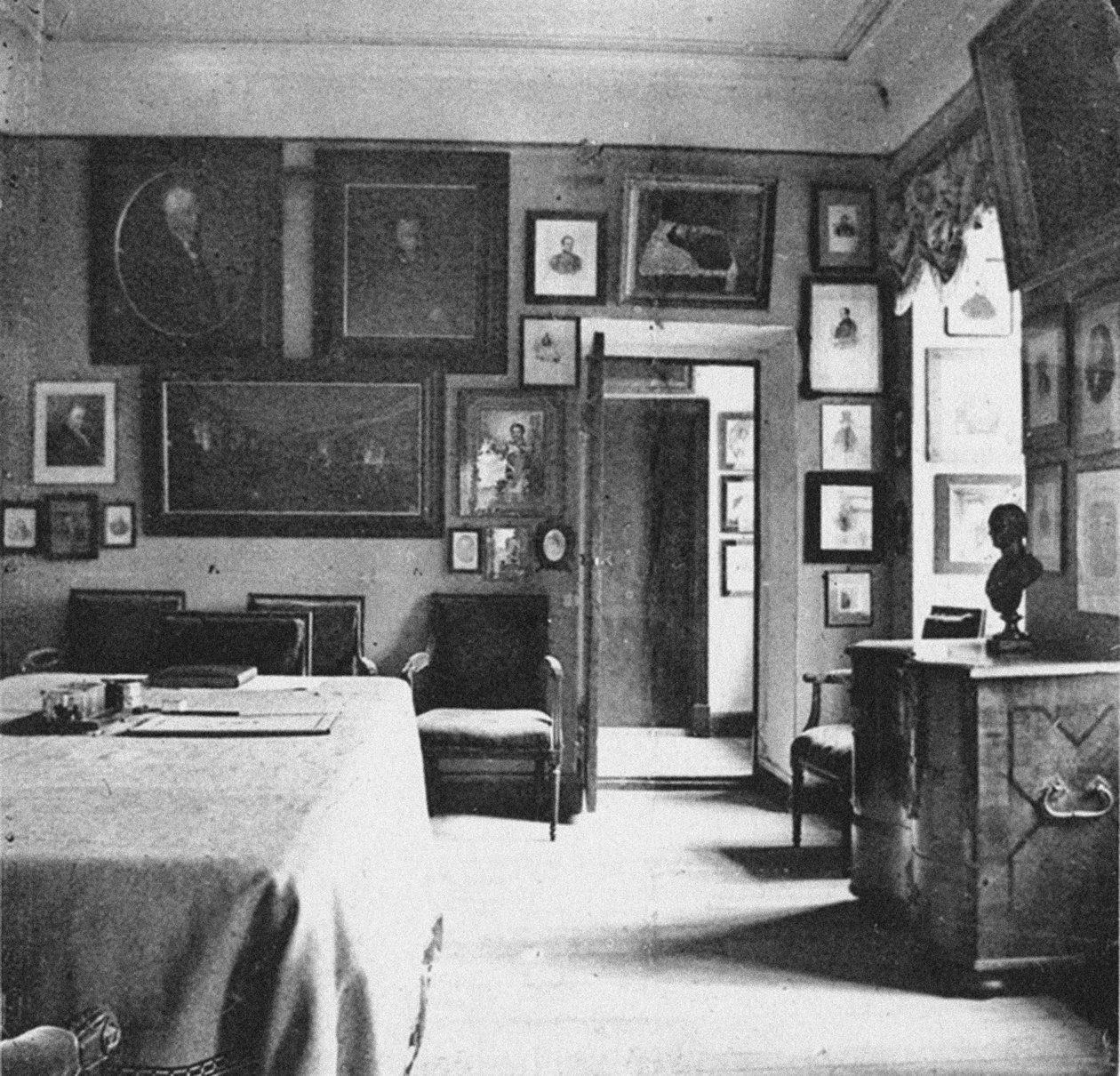 Ostafyevo Estate. The Karamzin Room by Unbekannt