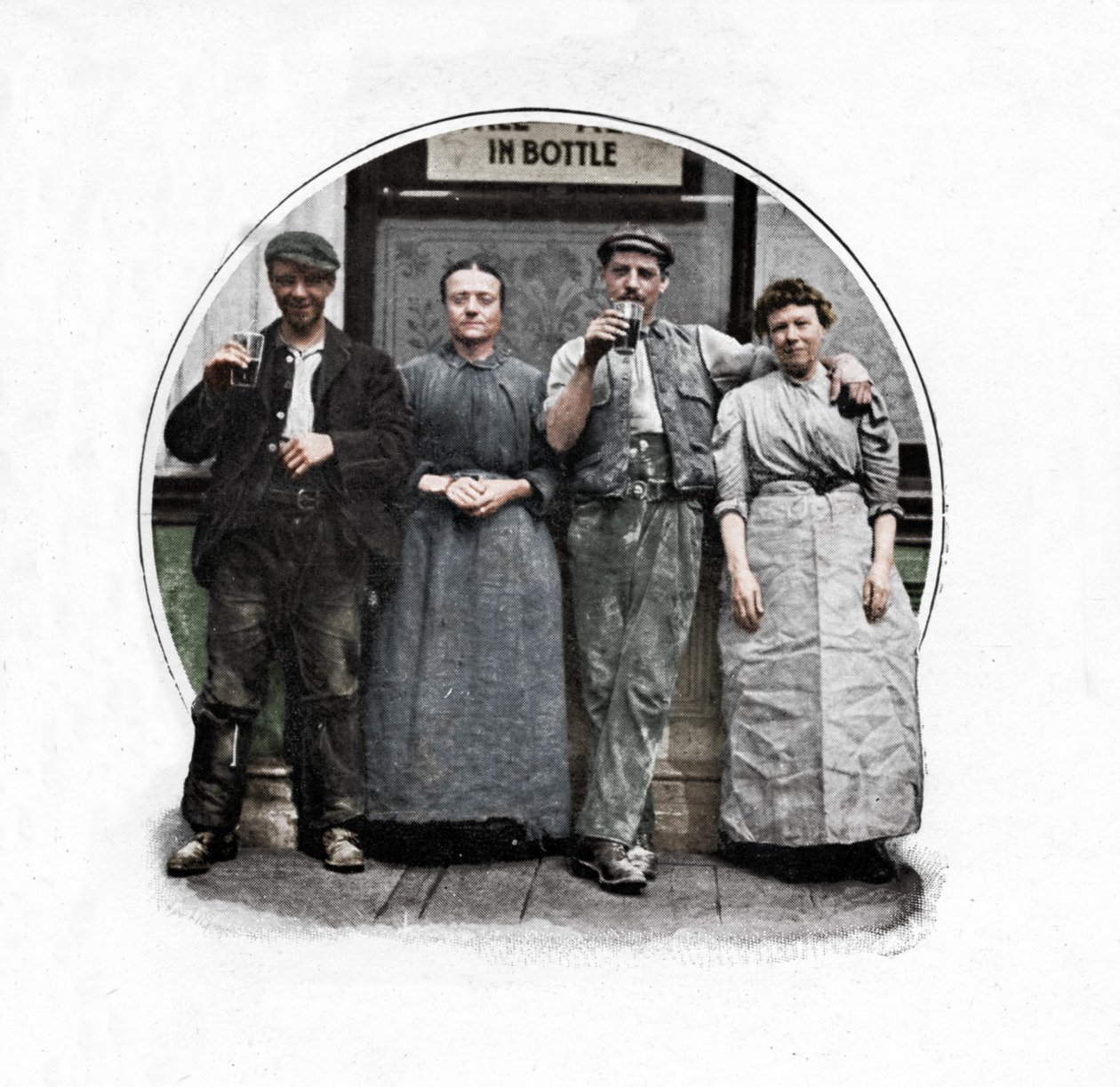 Outside a public house, London, c1903 by Unbekannt