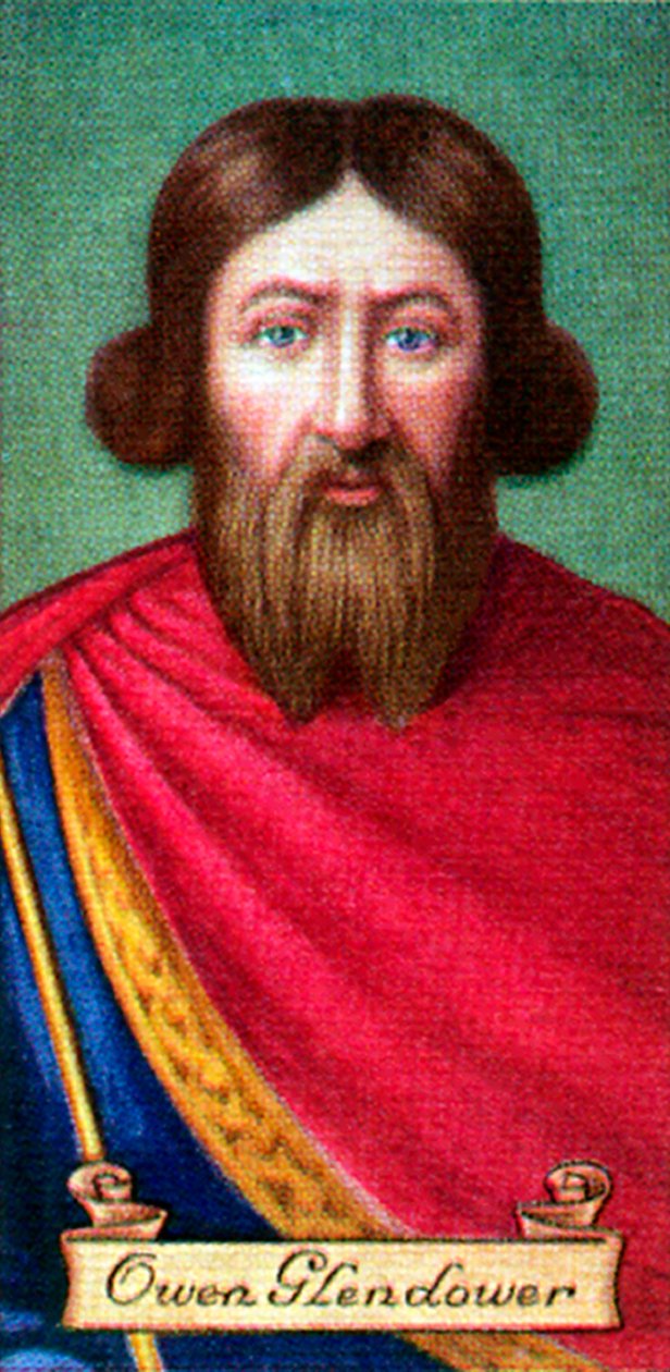 Owen Glendower, Taken from a Series of Cigarette Cards by Unbekannt