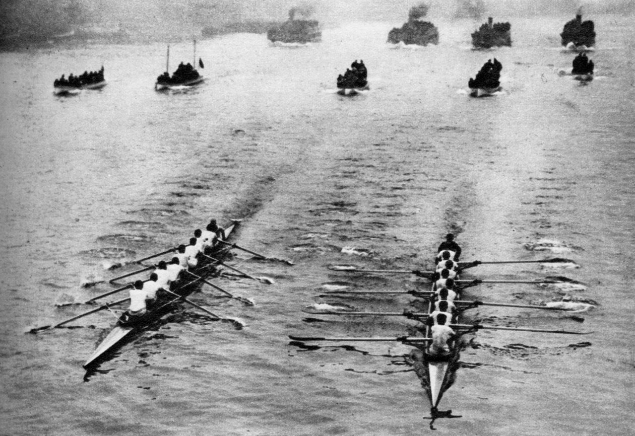 Oxford and Cambridge Boat Race, London by Unbekannt