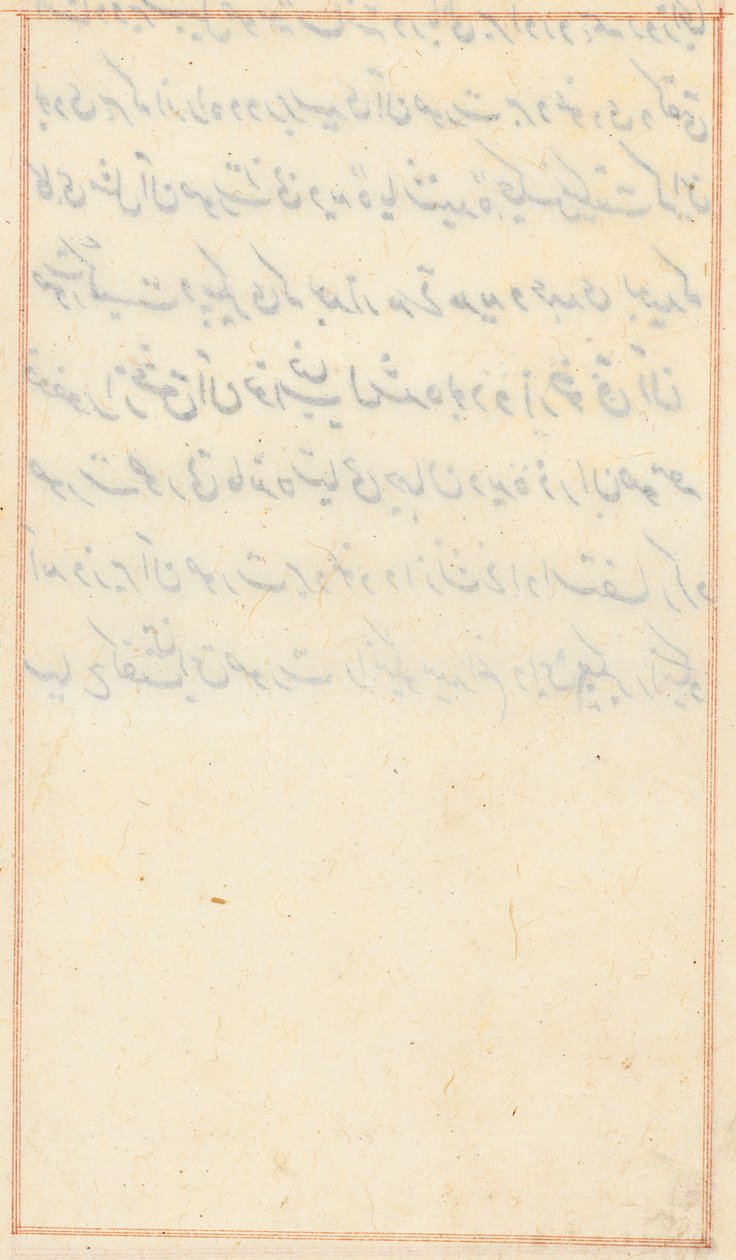 Page from Tales of a Parrot Tuti-nama: text page, c. 1560 by Unbekannt