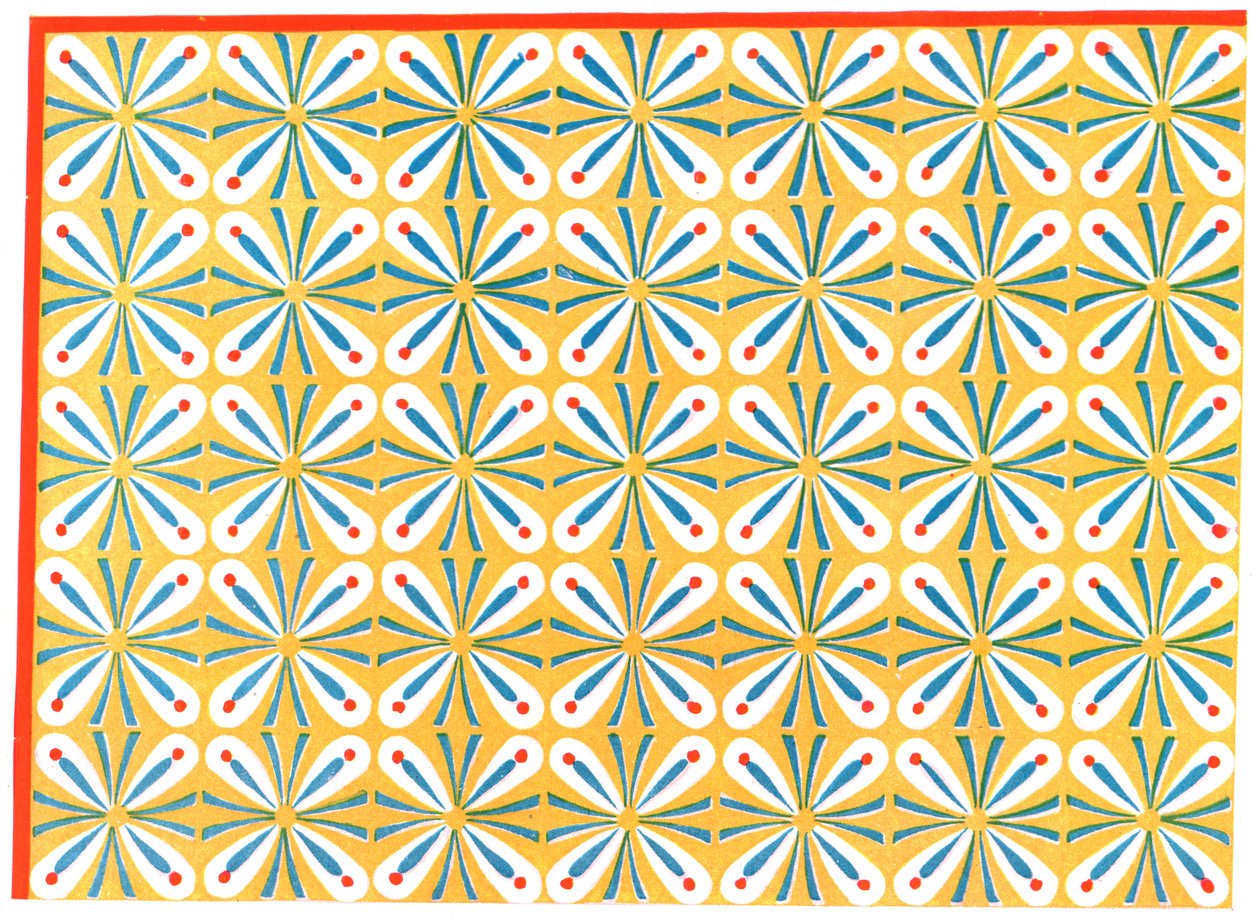 Painted Ceiling in the Tomb of Hepuseneb, Thebes, Egypt by Unbekannt