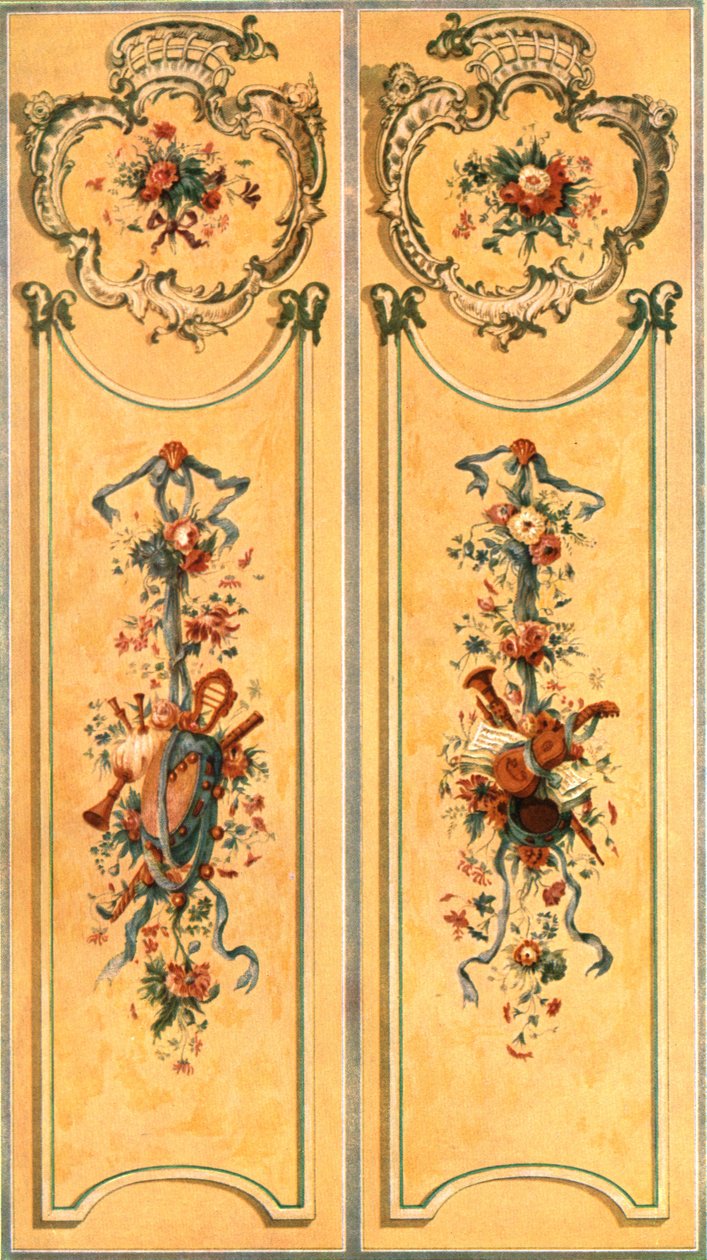 Painted Decoration in the New Palace, Potsdam, Germany by Unbekannt