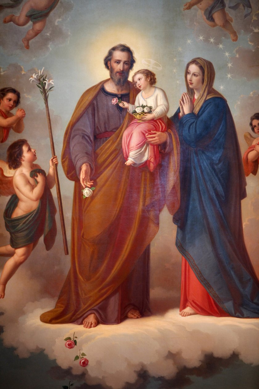 Painting in Santuario di Maria Ausiliatrice, Valdocco, Turin, Italy by Unbekannt