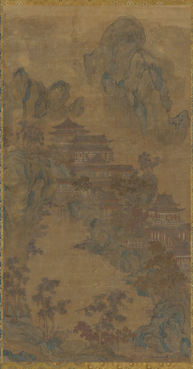 Palace in the Mountains, Ming Dynasty, 16th-17th Century by Unbekannt