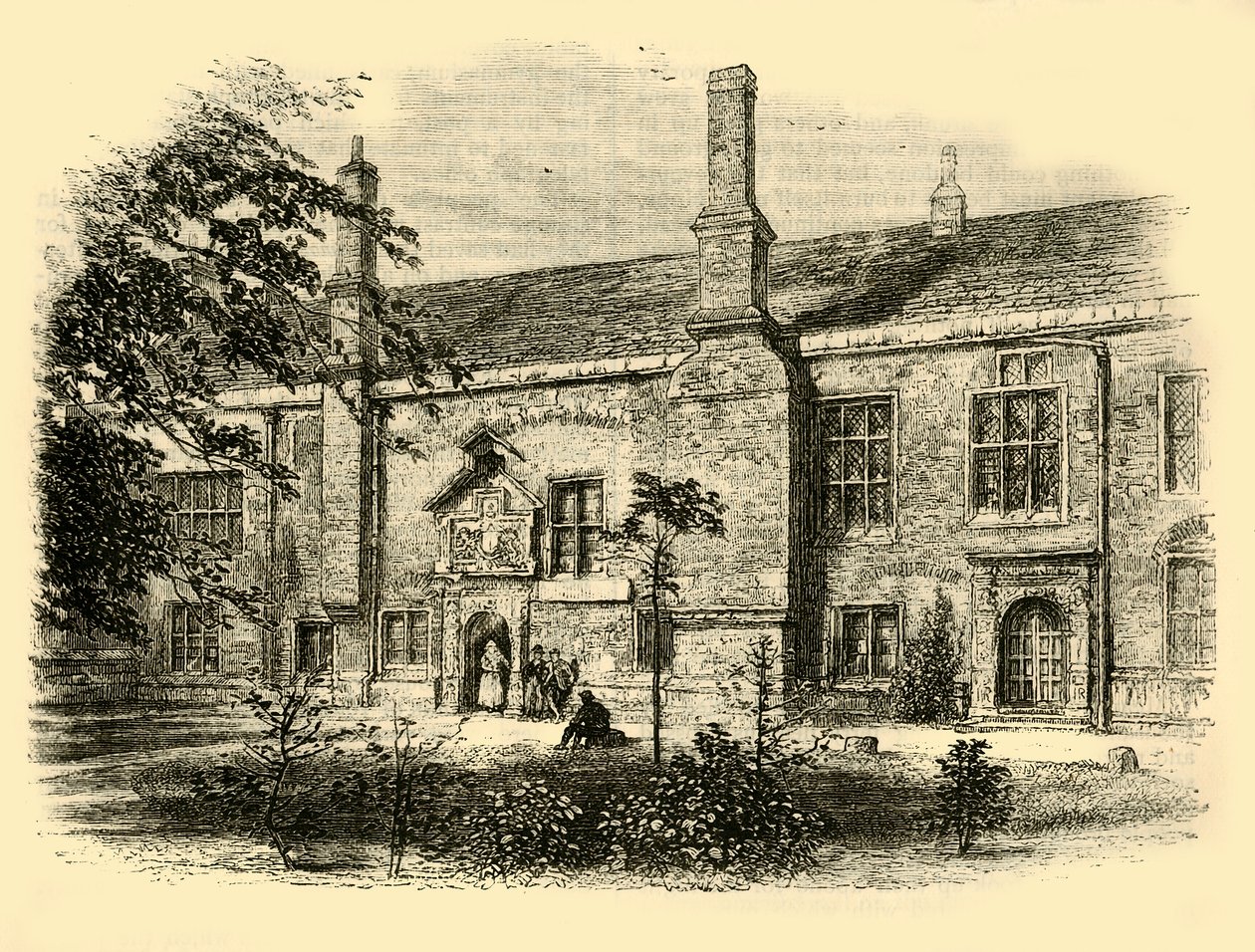 Palace of the Stuarts, York, 1881 by Unbekannt