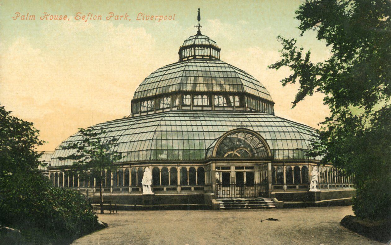 Palm House, Sefton Park, Liverpool, 1946 by Unbekannt