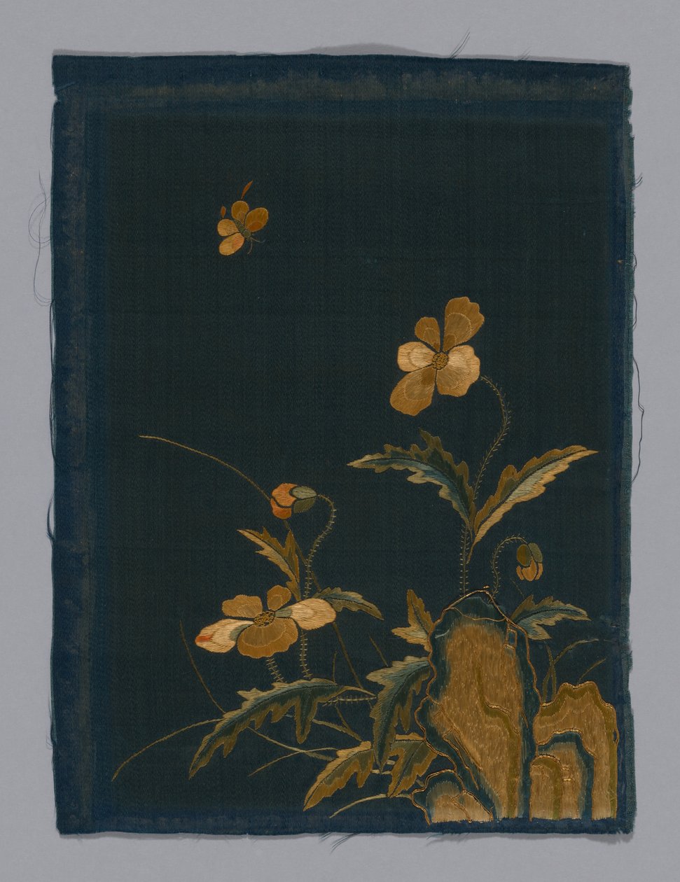 Panel Furnishing Fabric, China, Kangxi Period, Qing Dynasty by Unbekannt