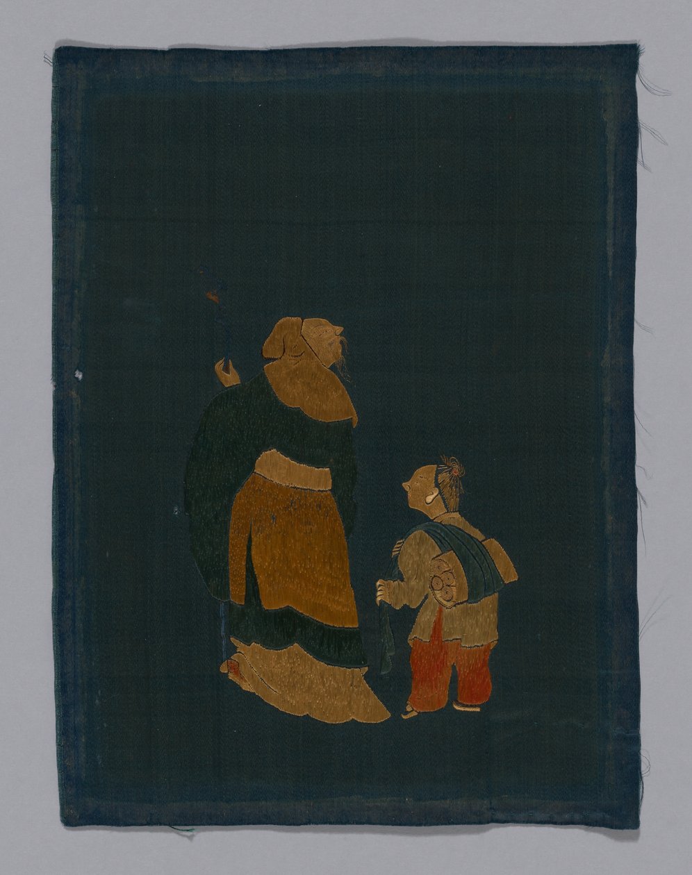 Panel Furnishing Fabric, China, Kangxi Period, Qing Dynasty by Unbekannt
