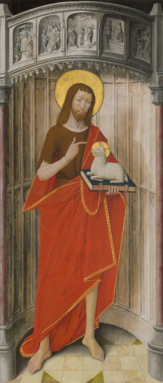 Panels from the High Altar of the Charterhouse of Saint-Honoré, Thuison-les-Abbeville: Saint John by Unbekannt