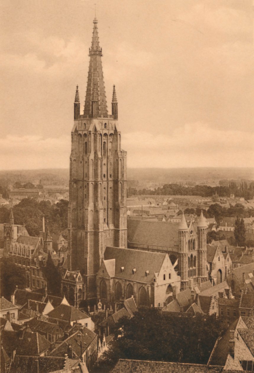 Panorama and Notre-Dame Church, c1928 by Unbekannt