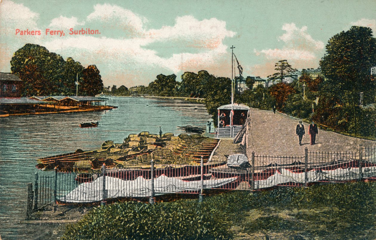 Parkers Ferry, Surbiton by Unbekannt