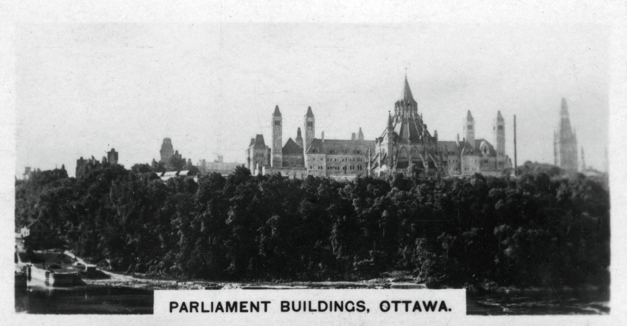 Parliament Buildings, Ottawa, Canada by Unbekannt