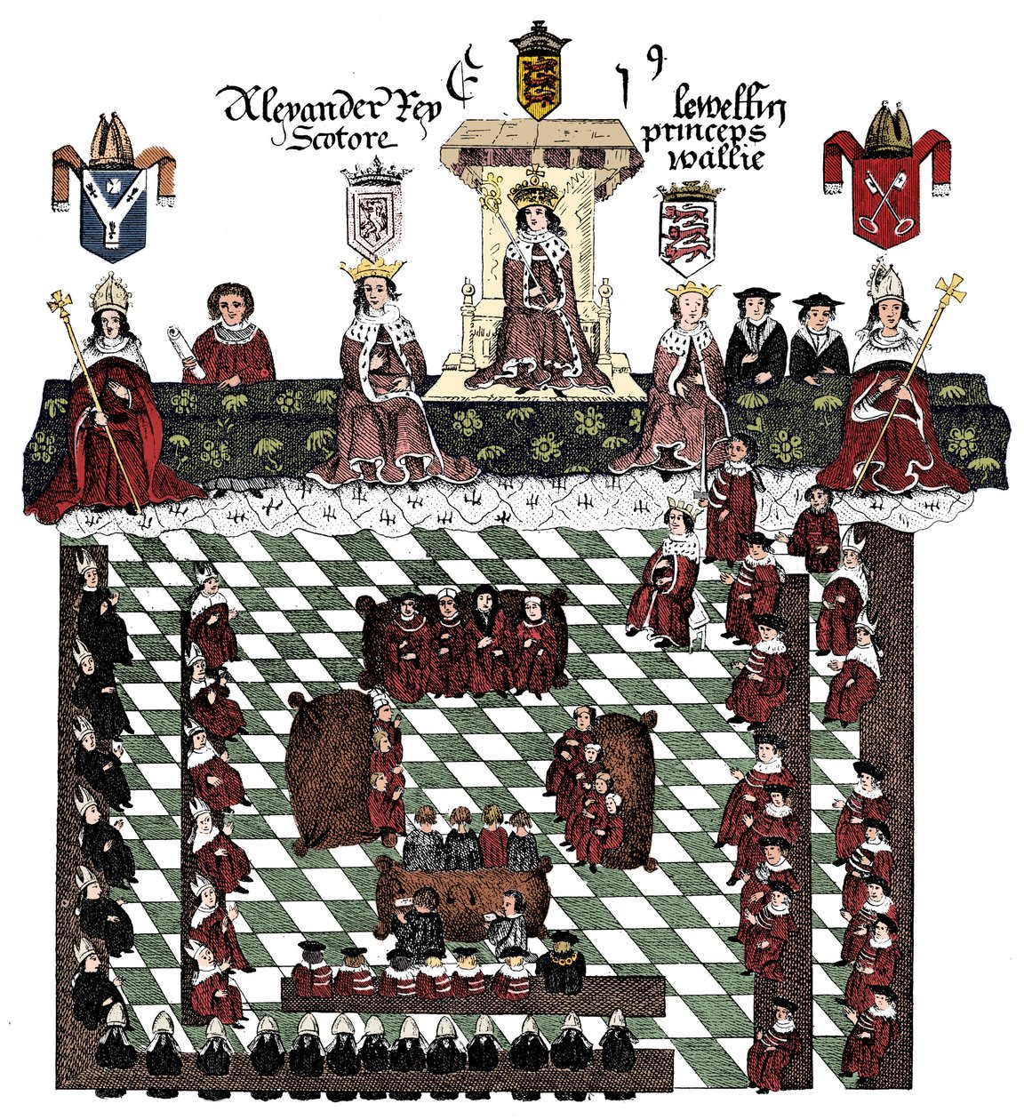 Parliament of Edward I, 13th Century, c. 1905 by Unbekannt