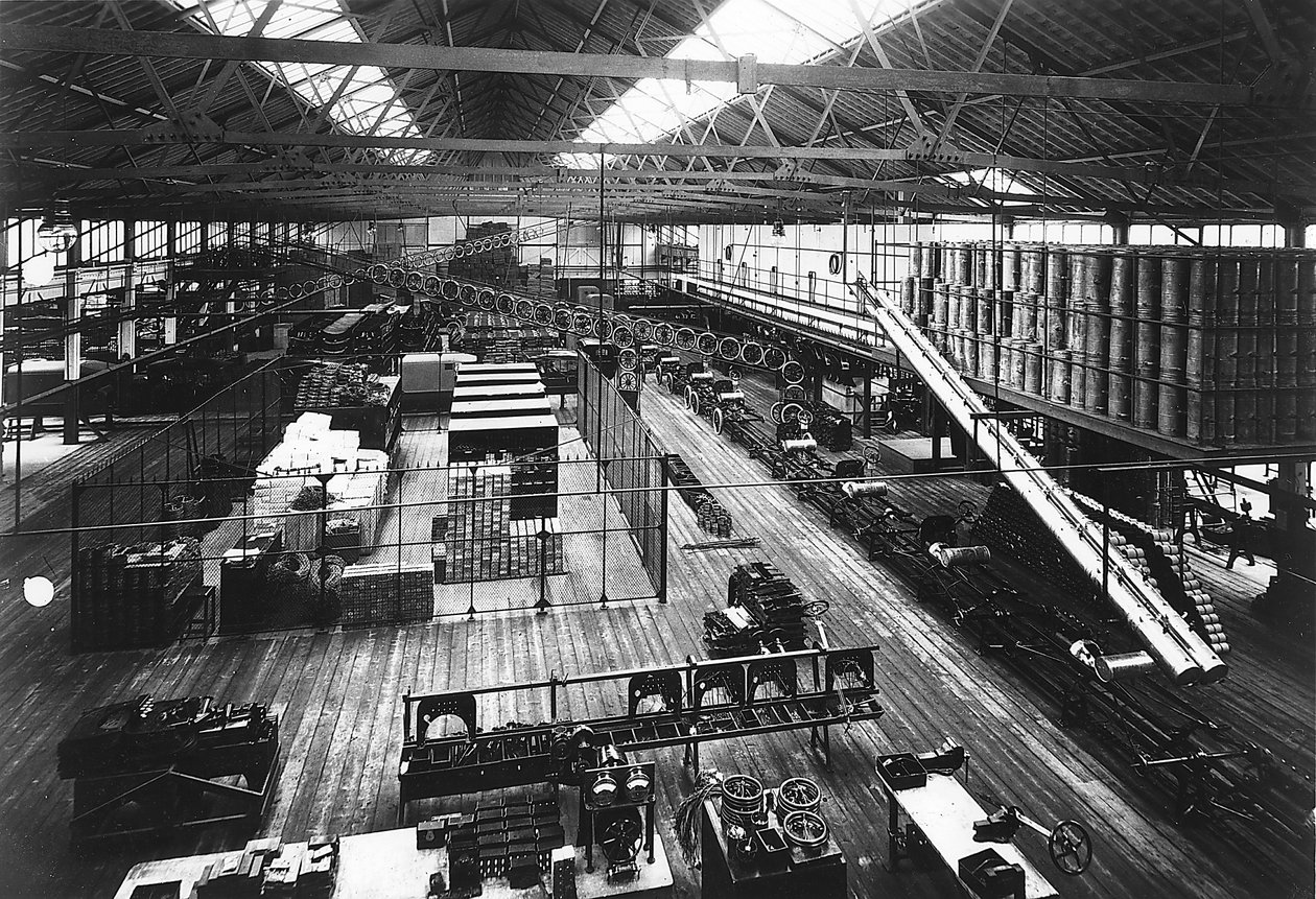 Part of the Production Line at Ford