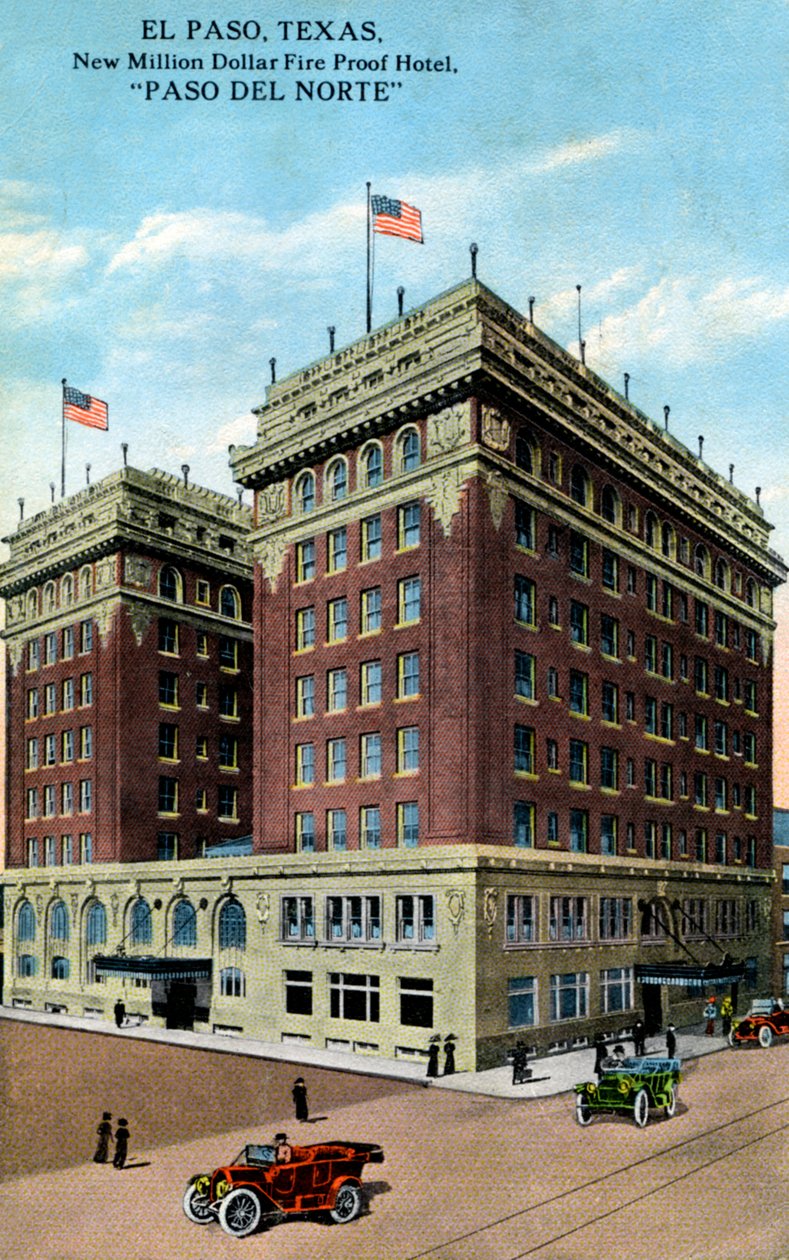 Paso del Norte Hotel, El Paso, Texas, USA by Unbekannt