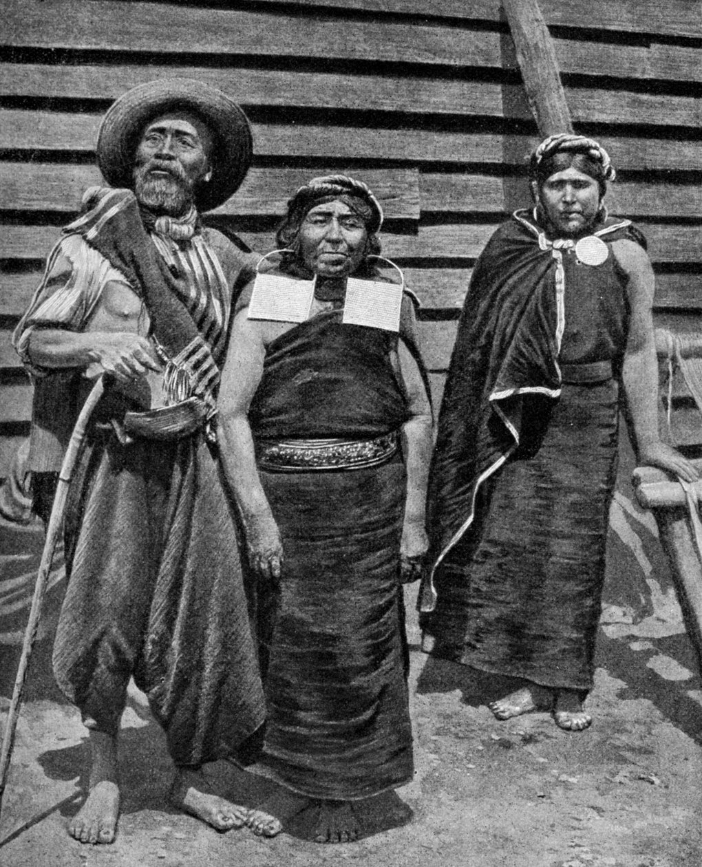 Patagonian Indians, Argentina by Unbekannt