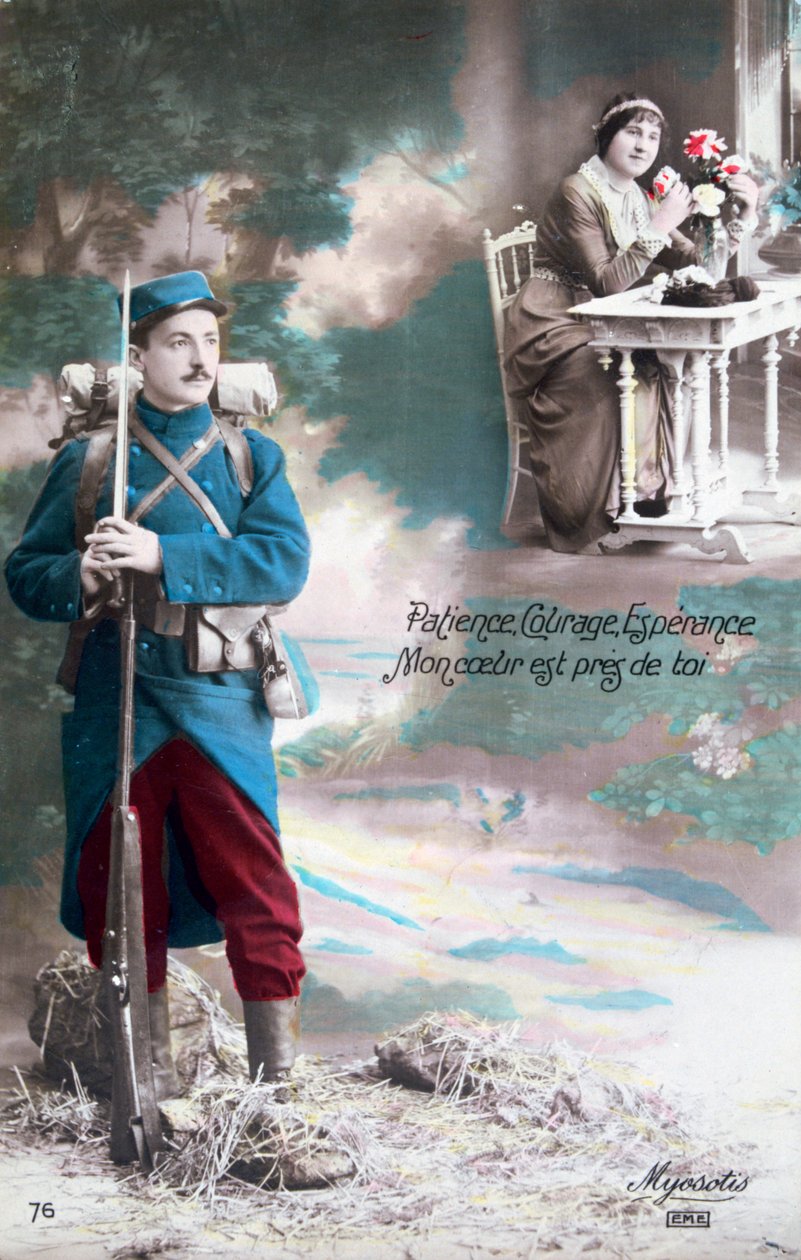 Patience, Courage, Hope My Heart is Close to You, 1914-1918 by Unbekannt