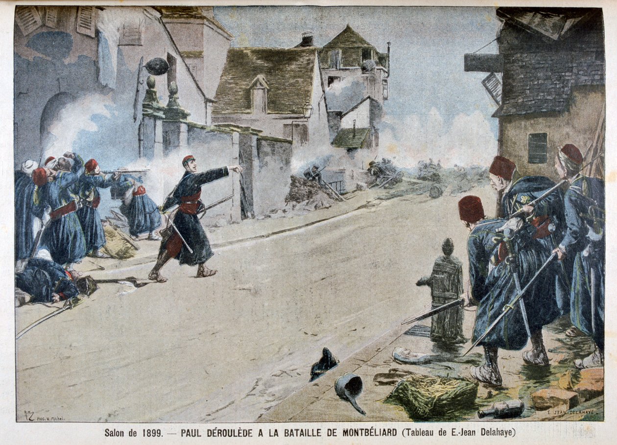 Paul Déroulède, Battle of Montbéliard, 1899 by Unbekannt