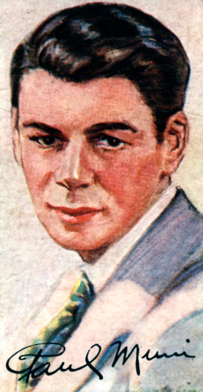 Paul Muni, 1895-1967, Academy Award Winning Versatile Actor, 20th Century by Unbekannt