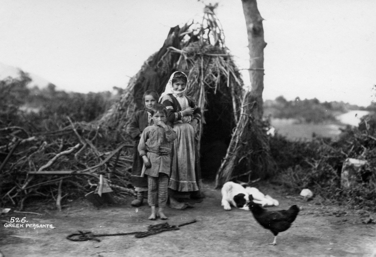 Peasants, Greece by Unbekannt