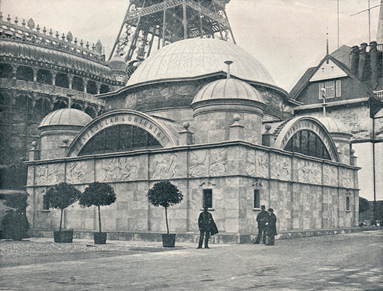 Peninsular and Oriental Pavilion River Front, c1900 by Unbekannt