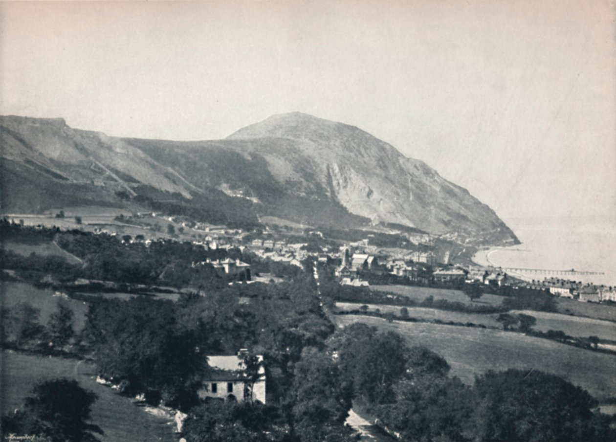 Penmaenmawr - The Town, the Mountain and the Sea by Unbekannt