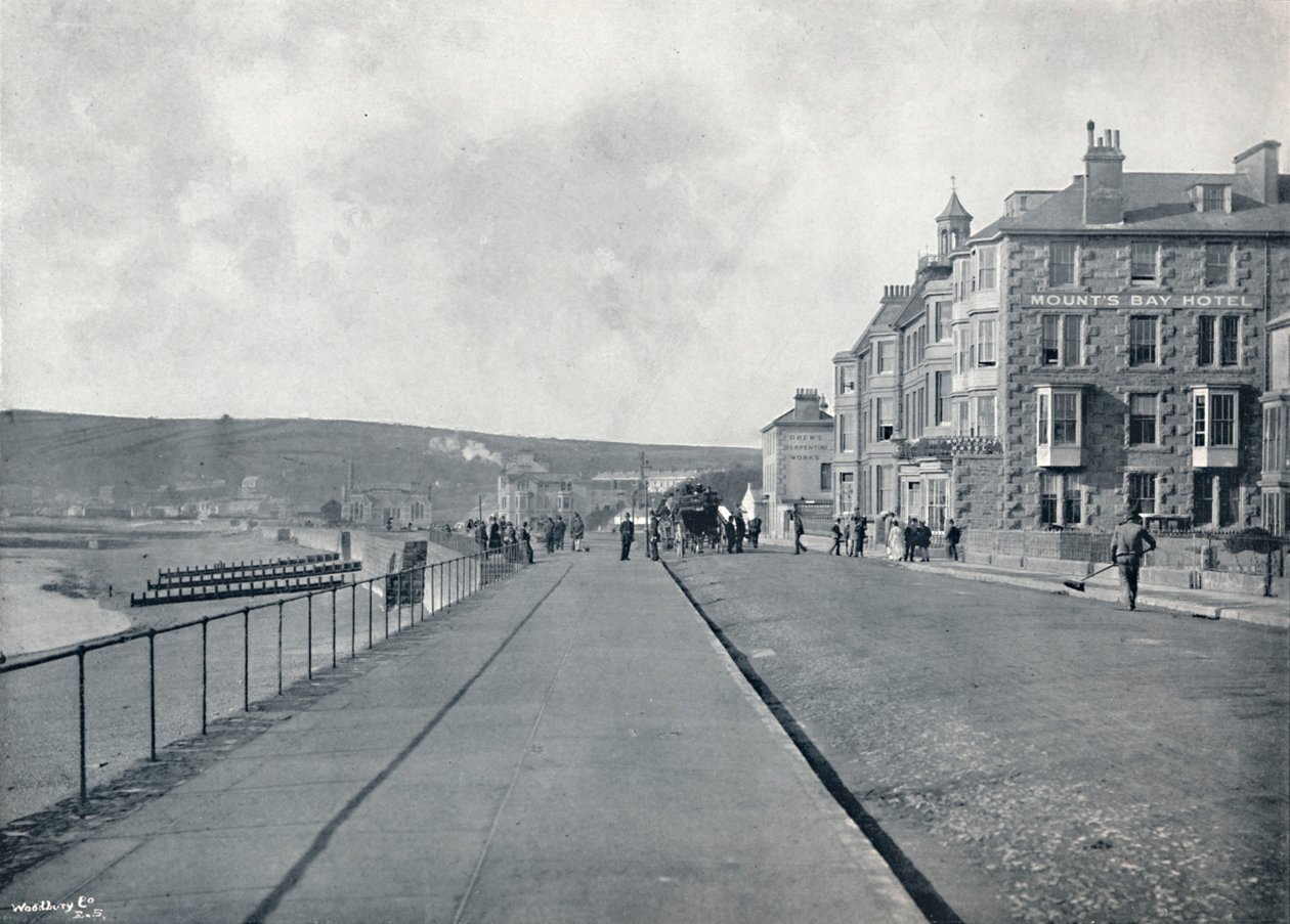 Penzance - The Esplanade, 1895 by Unbekannt