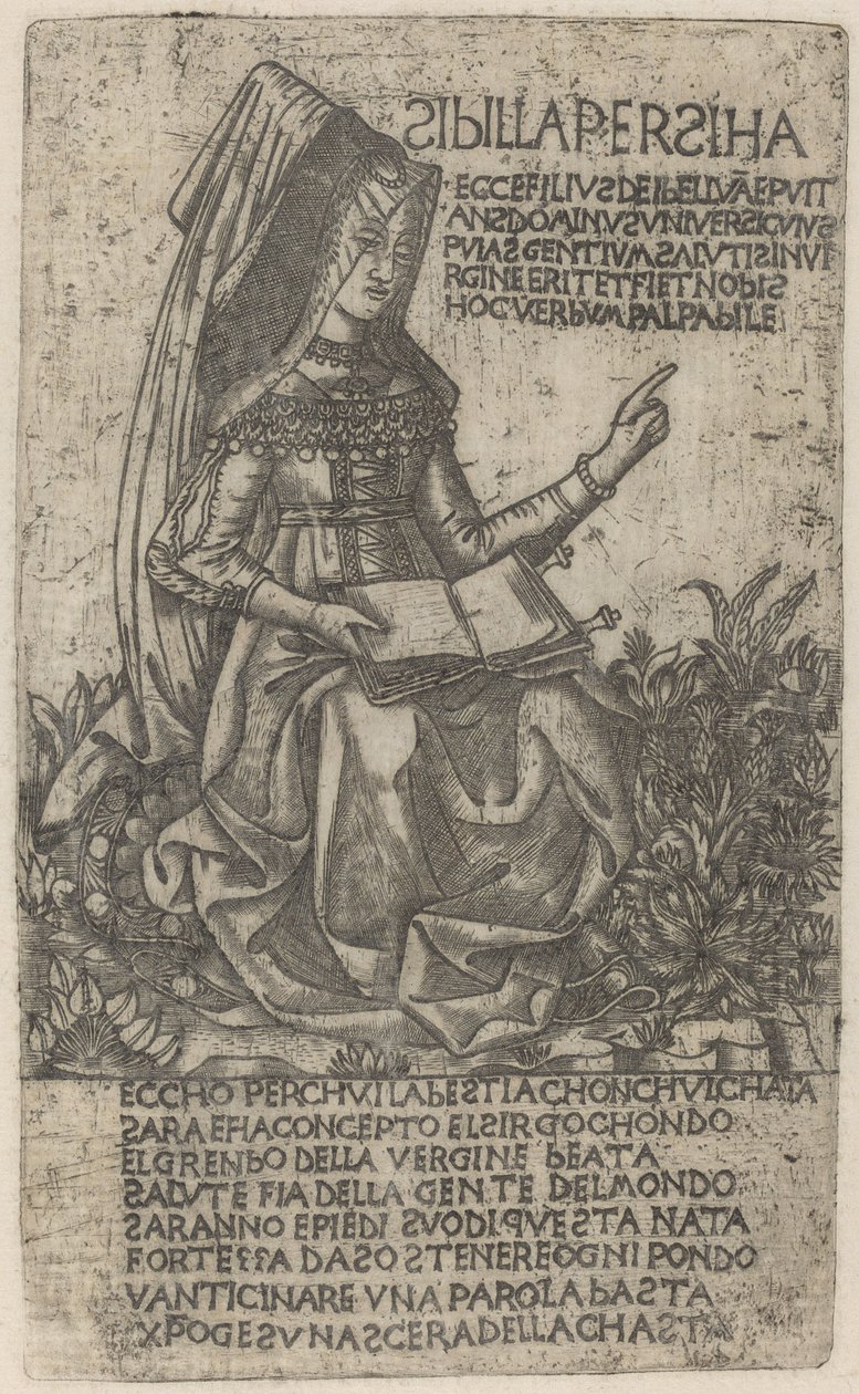 Persian Sibyl, early 15th century by Unbekannt