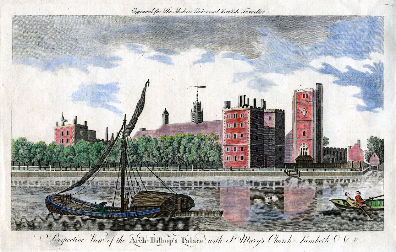 Perspective view of the Arch Bishop