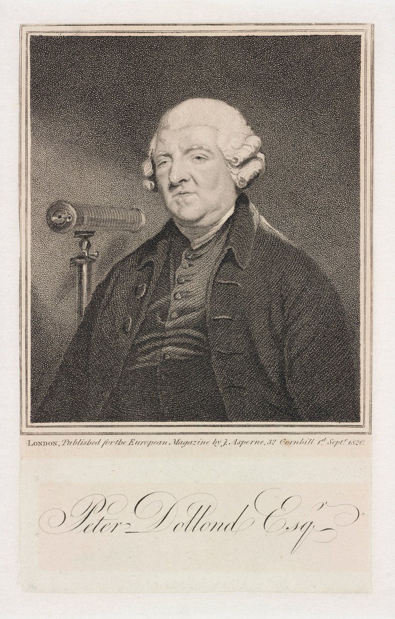Peter Dollond, English optician by Unbekannt