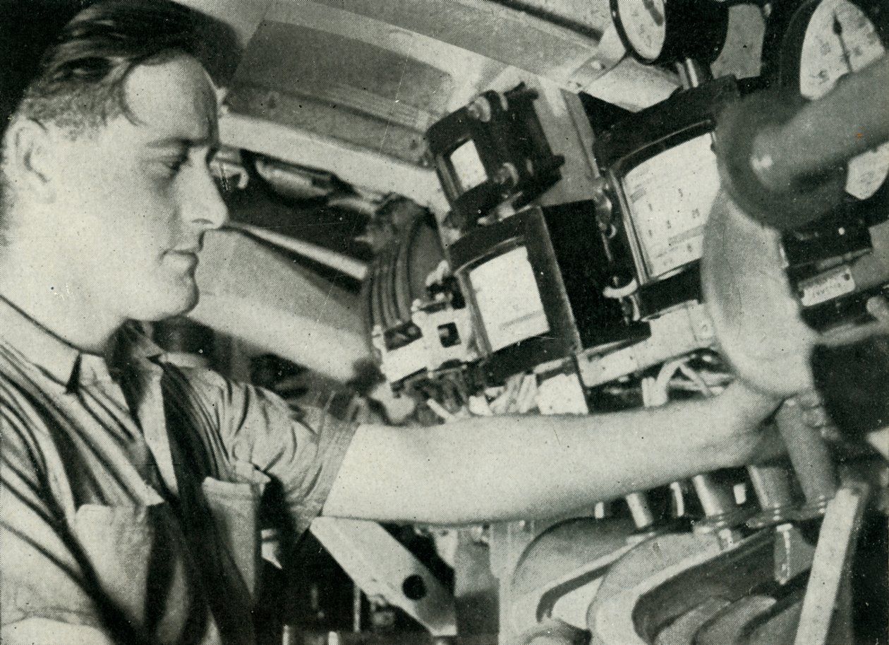 Petty Officer of a British Submarine, World War II, 1945 by Unbekannt