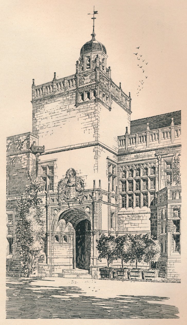 Peverey, Shropshire, Sir Aston Webb. P.R.A. Architect by Unbekannt