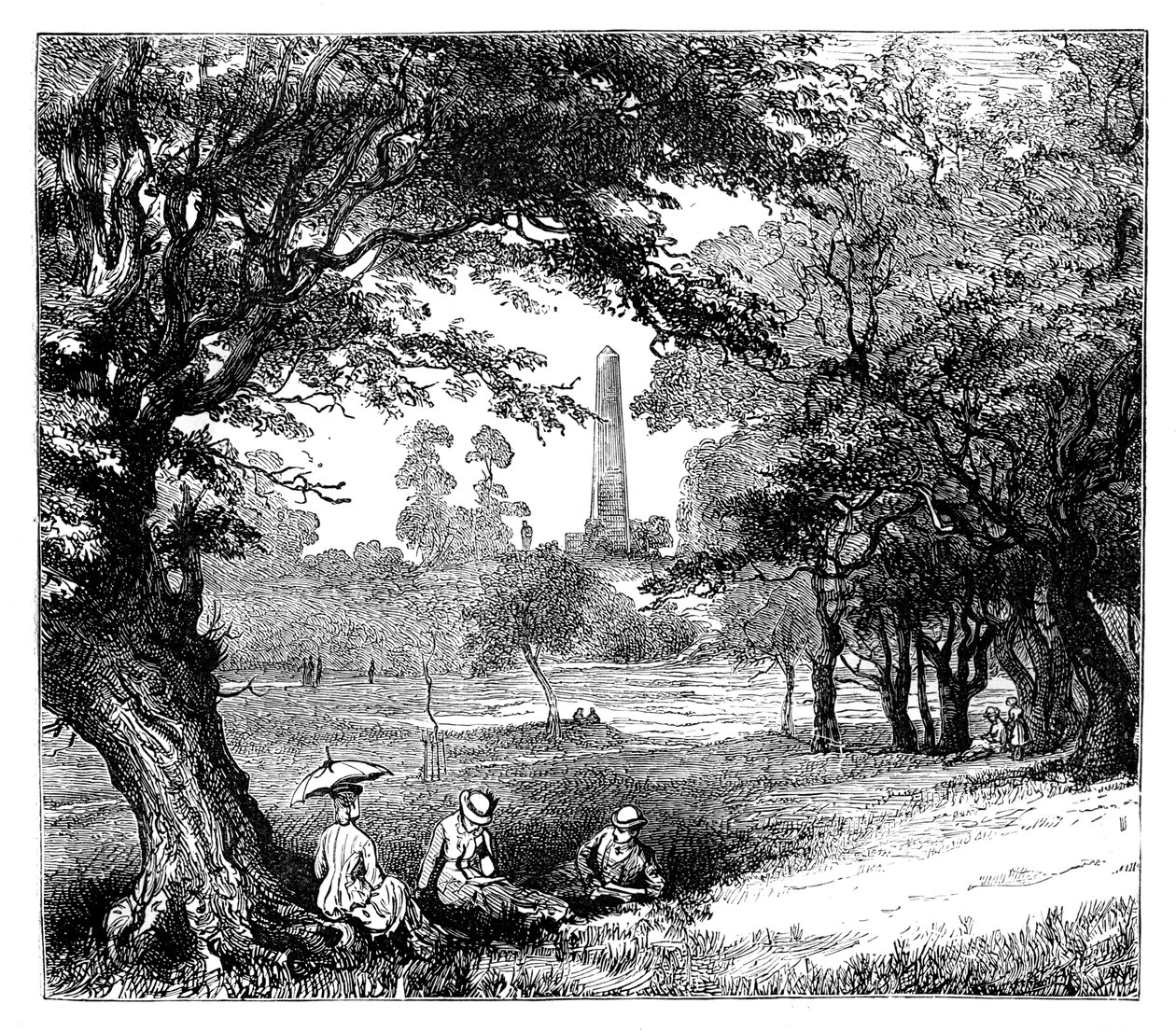 Phoenix Park, Dublin by Unbekannt