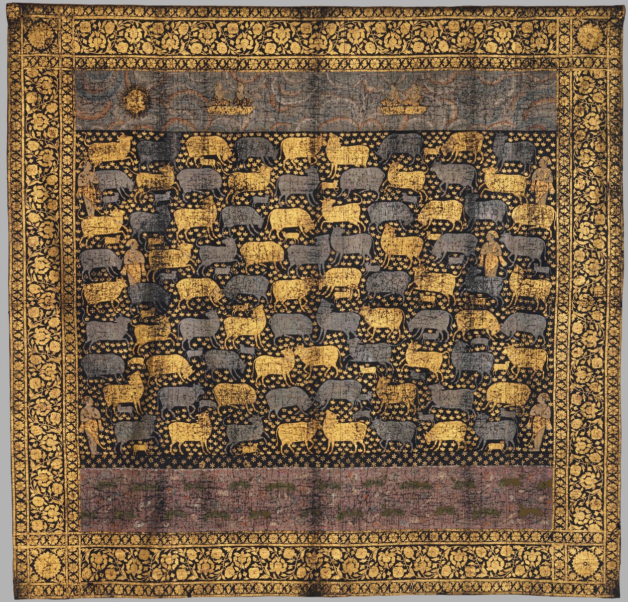 Pichhwai for the Festival of Cows, late 18th century by Unbekannt