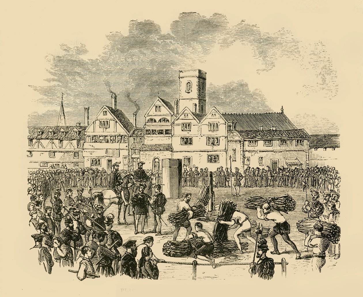 Place of Execution, Old Smithfield by Unbekannt