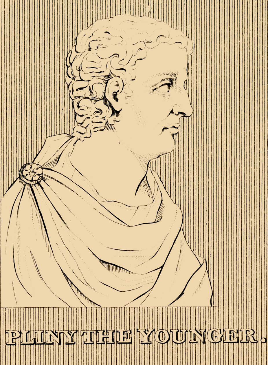 Pliny the Younger, 61-c113, 1830 by Unbekannt