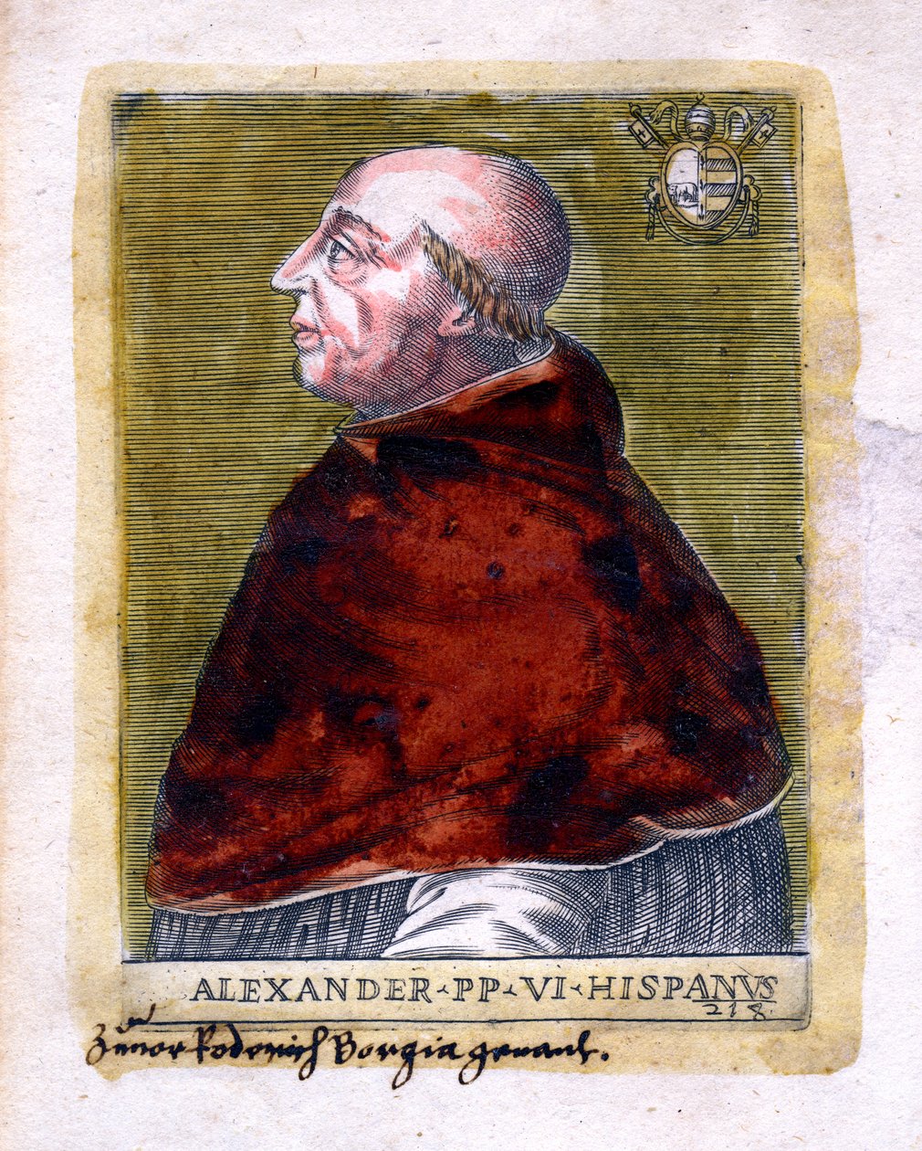 Pope Alexander VI by Unbekannt