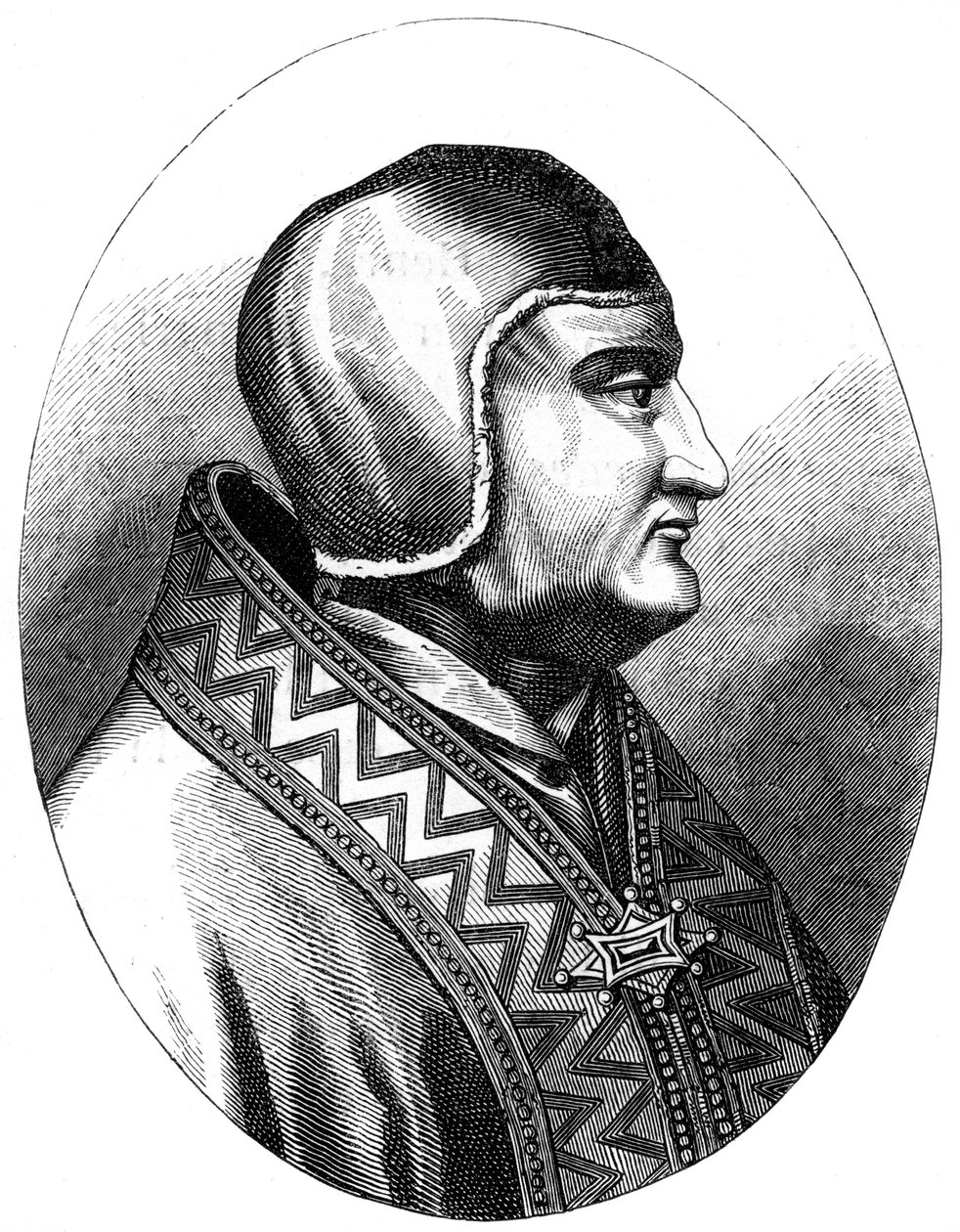 Pope Clement IV, 1849 by Unbekannt