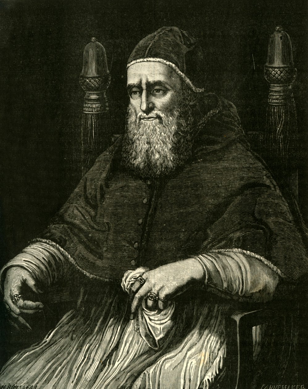 Pope Julius II, c1500s, 1890 by Unbekannt